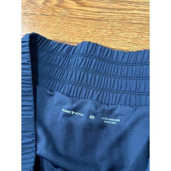 Old Navy Active High-rise Quick Dry Athletic Shorts Women's Plus Size 2X Gray - Picture 2 of 4